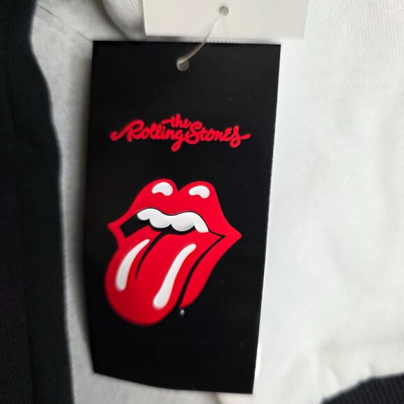 Rolling Stones Girls Graphic Full Zip Hooded Sweatshirt Small New - Picture 7 of 9